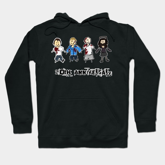 20th Anniversary Hoodie by RoserinArt